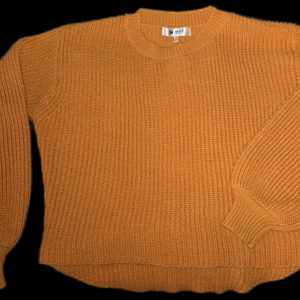 Women's Orange Sweater